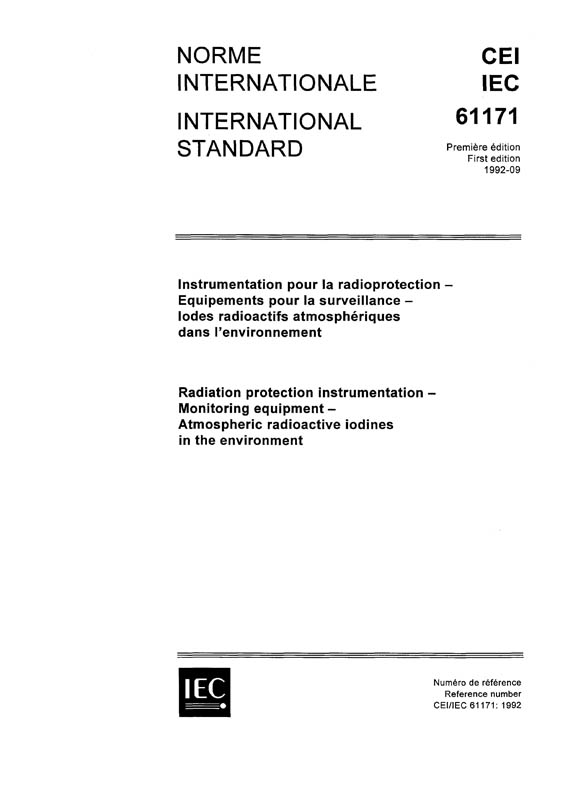 Cover IEC 61171:1992